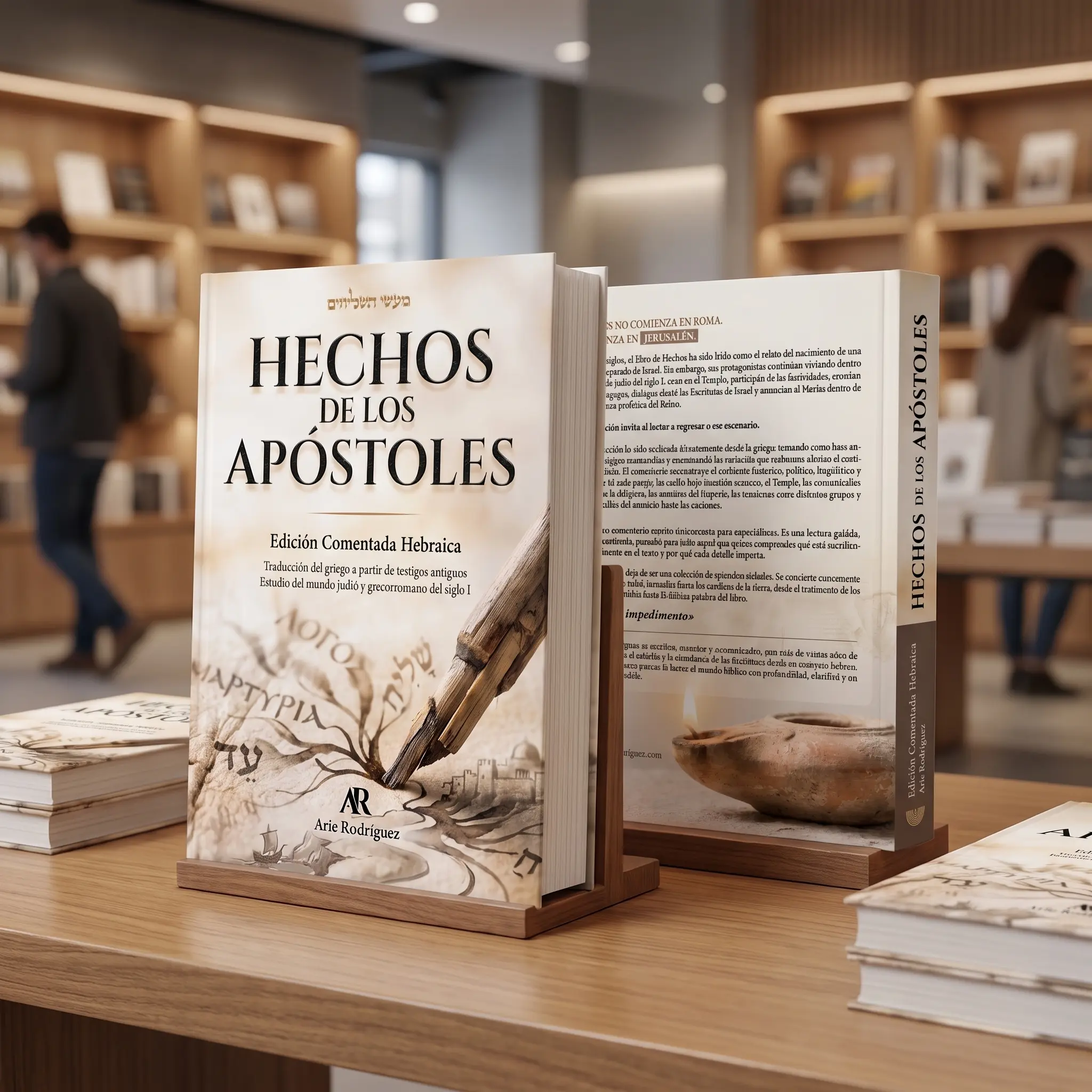 Hechos de los Apóstoles, Edición Comentada Hebraica